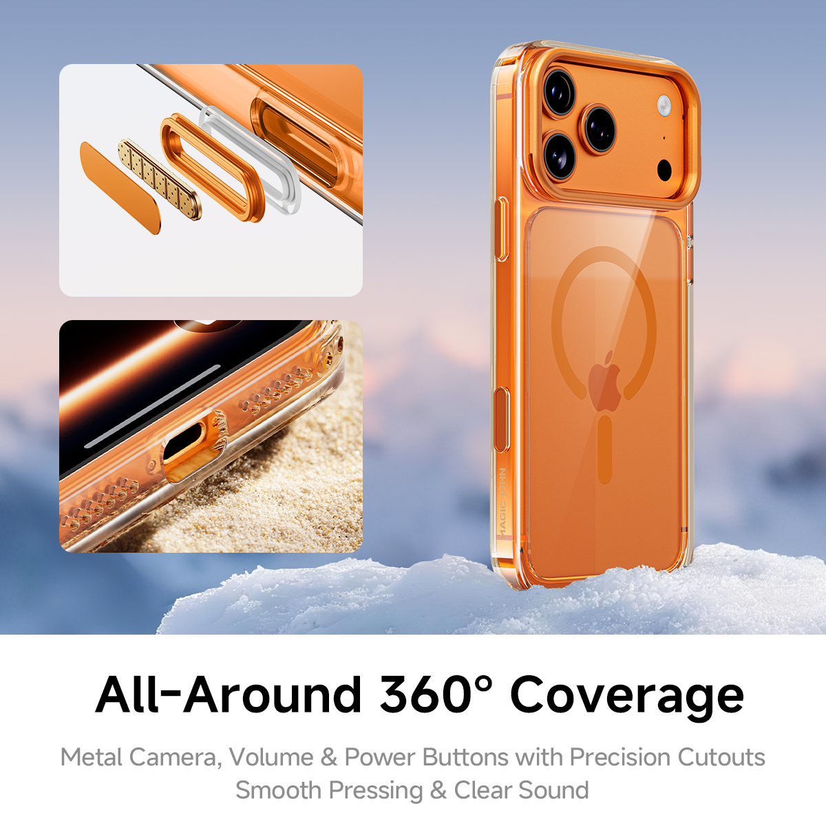 MAGICJOHN Kickstand Case