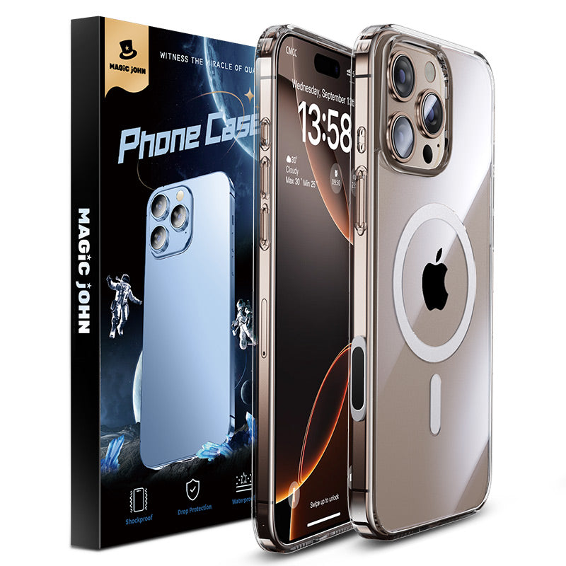 MAGICJOHN  For iPhone 16 Series Exclusive Dynamic Clear Phone Case