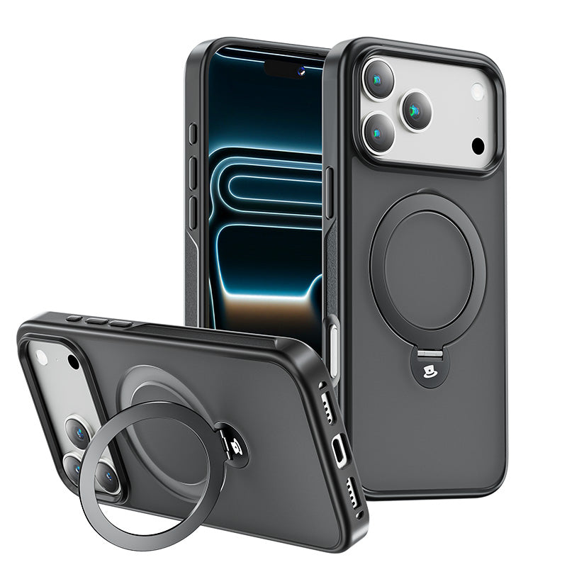 iPhone 17 360° Magnetic Stand Case