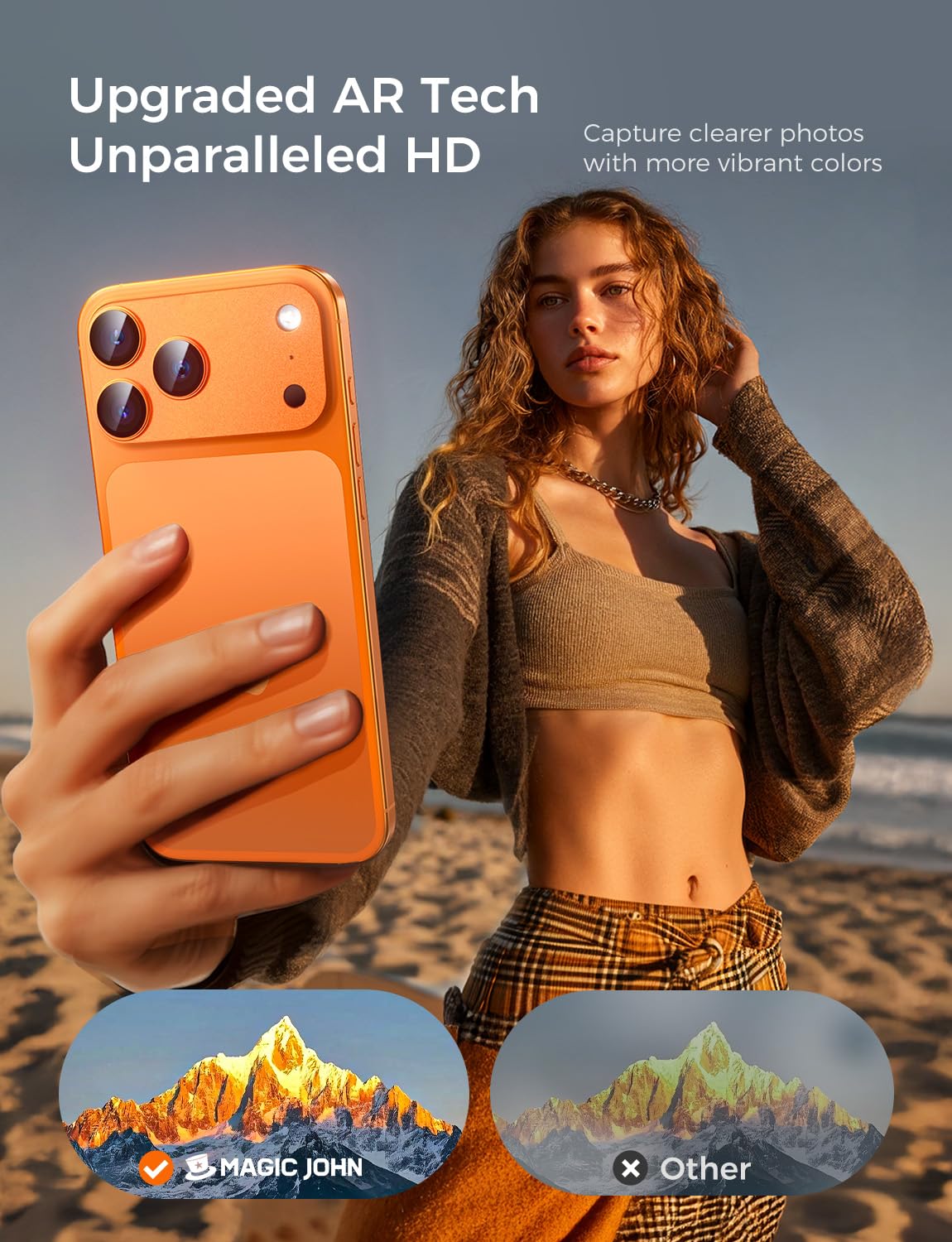 iPhone 17 Pro/Pro Max Sapphire Camera Lens Protector
