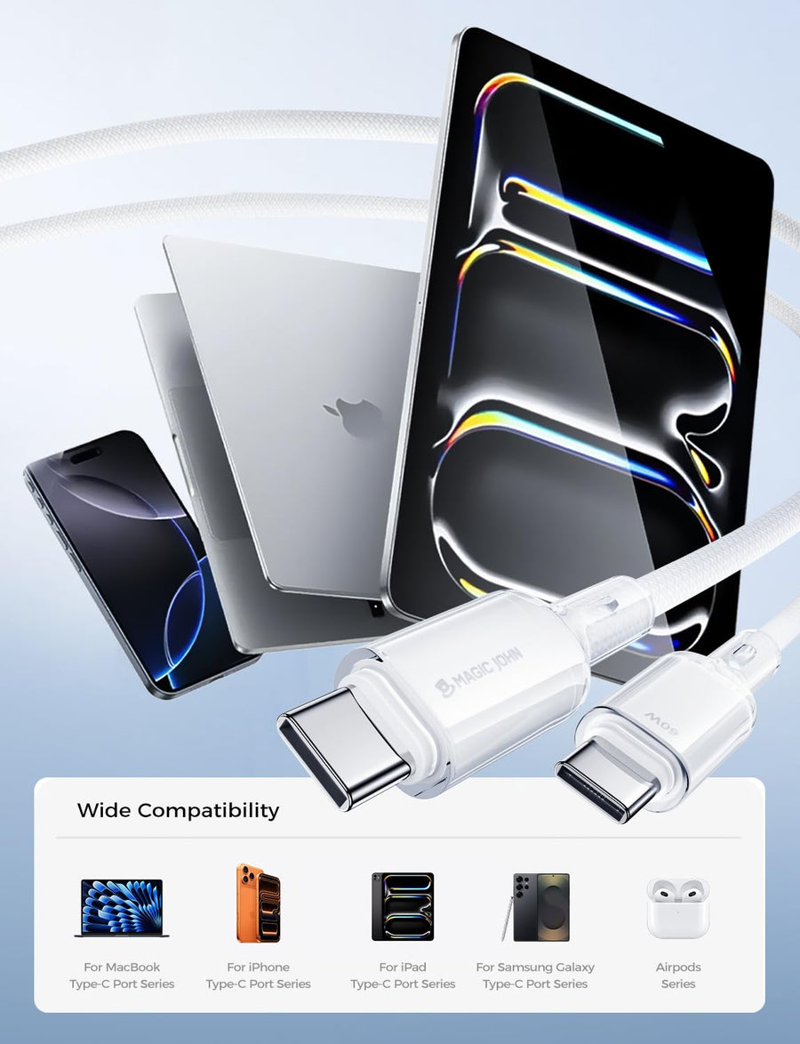 USB-C to USB-C 60W Fast Charging Cable