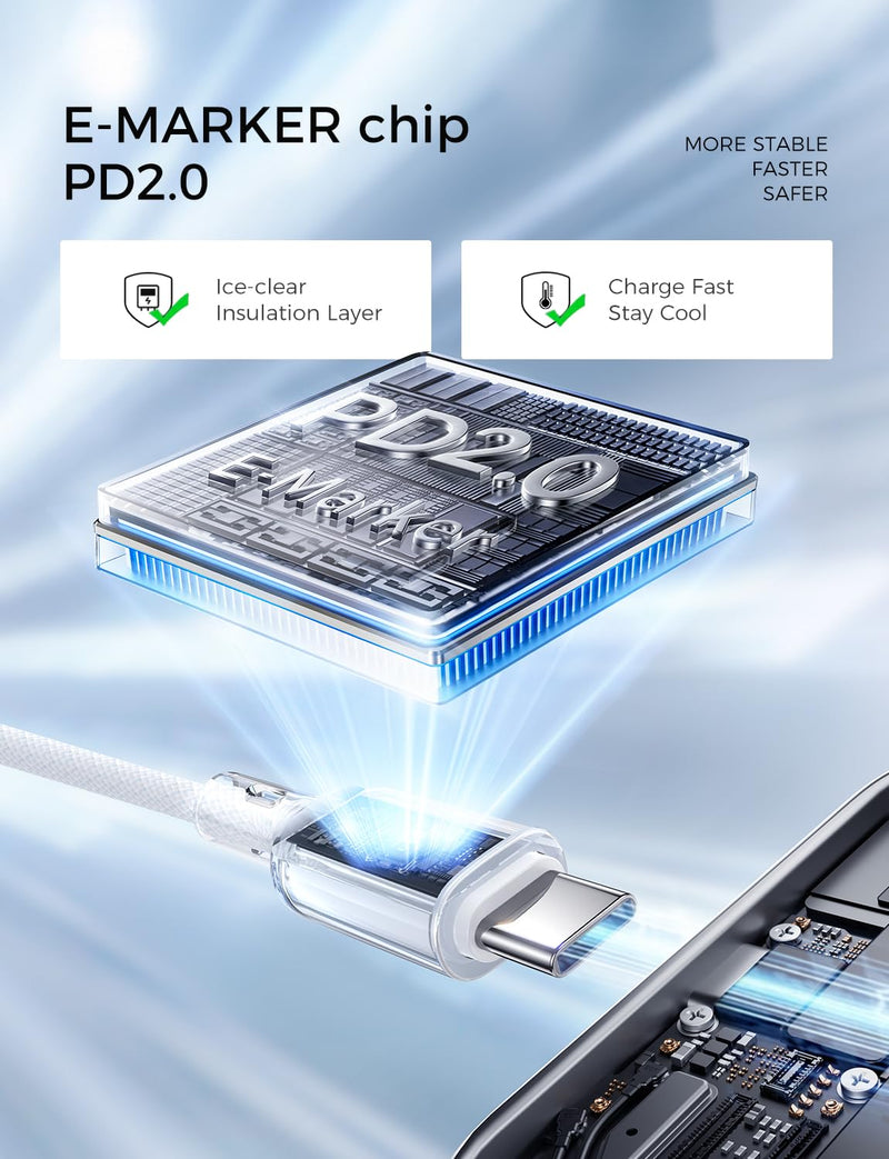 USB-C to USB-C 60W Fast Charging Cable
