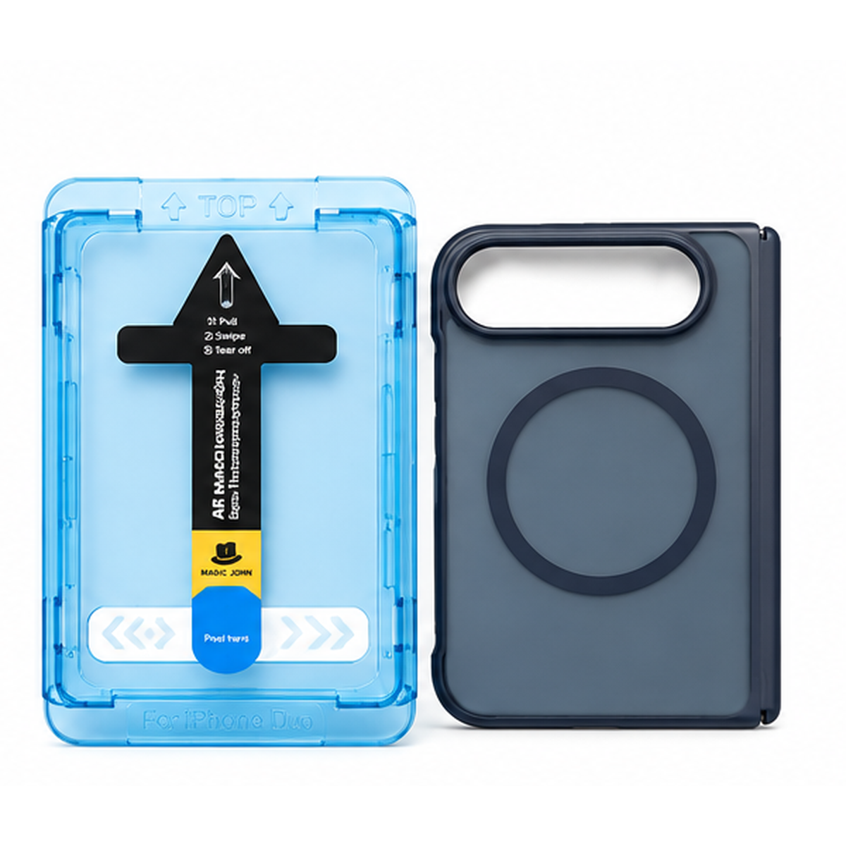 iPhone Duo Matte Case & AR Screen Protector Set