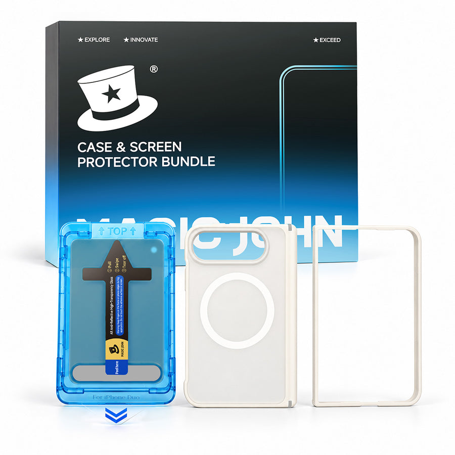 Funda con soporte magnético invisible de 360° para el iPhone 18