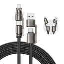 4-in-1 USB-C 65W Fast Charging Cable