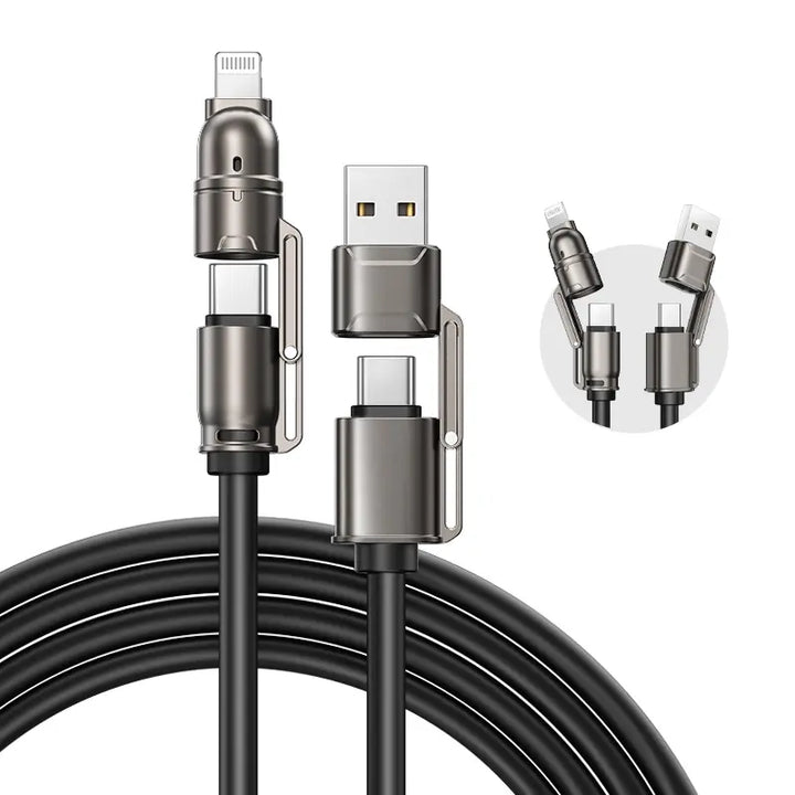 4-in-1 USB-C 65W Fast Charging Cable (Flash Sale)