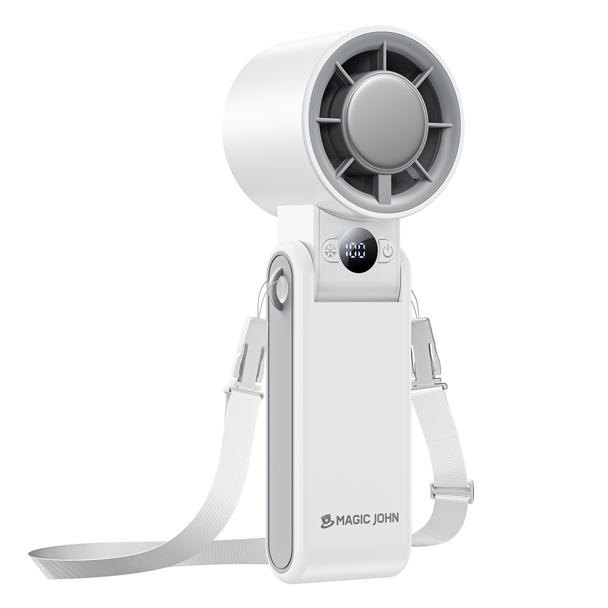 MAGIC JOHN 3 in 1 Mini Handheld Foldable Cooling Fan