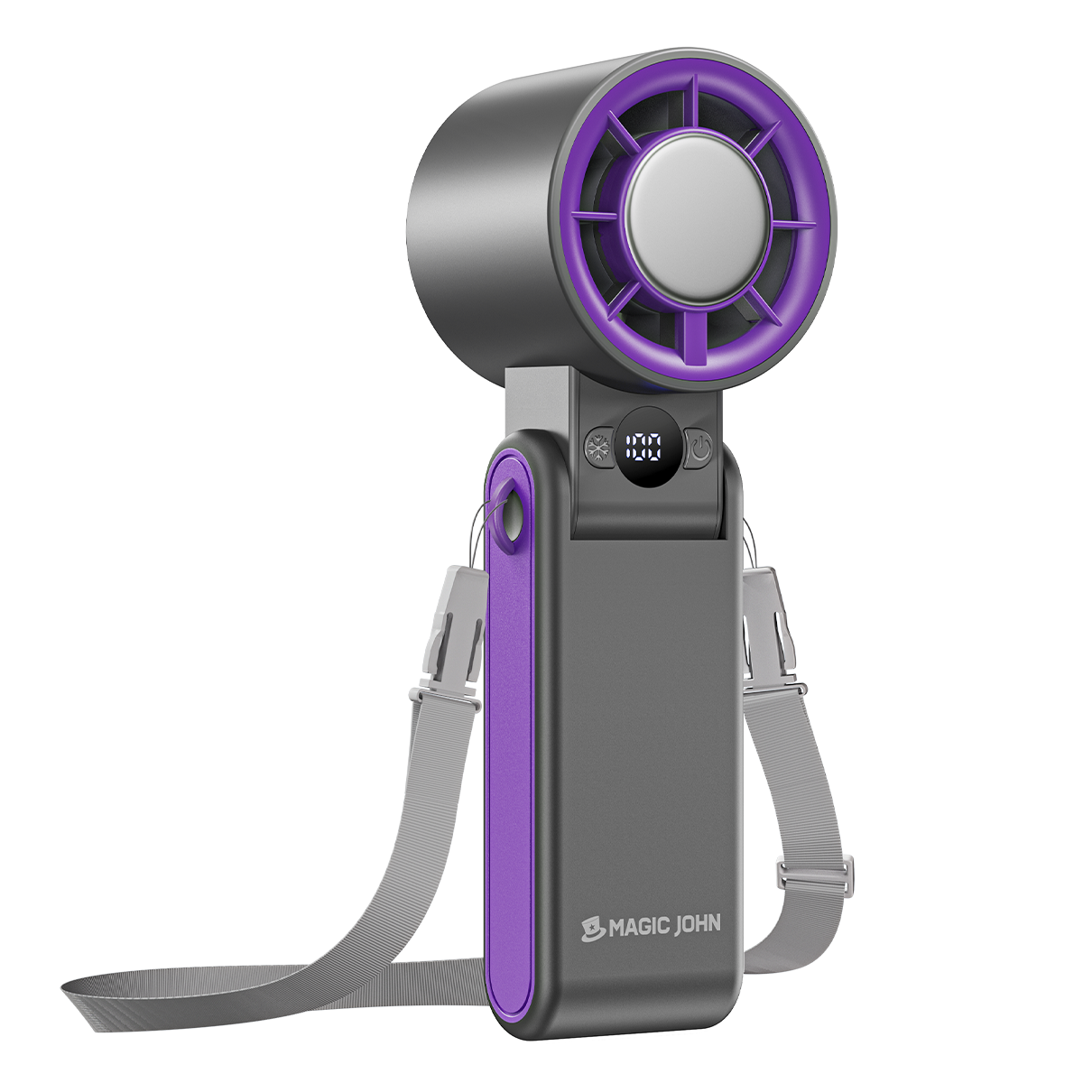 MAGIC JOHN 3 in 1 Mini Handheld Foldable Cooling Fan