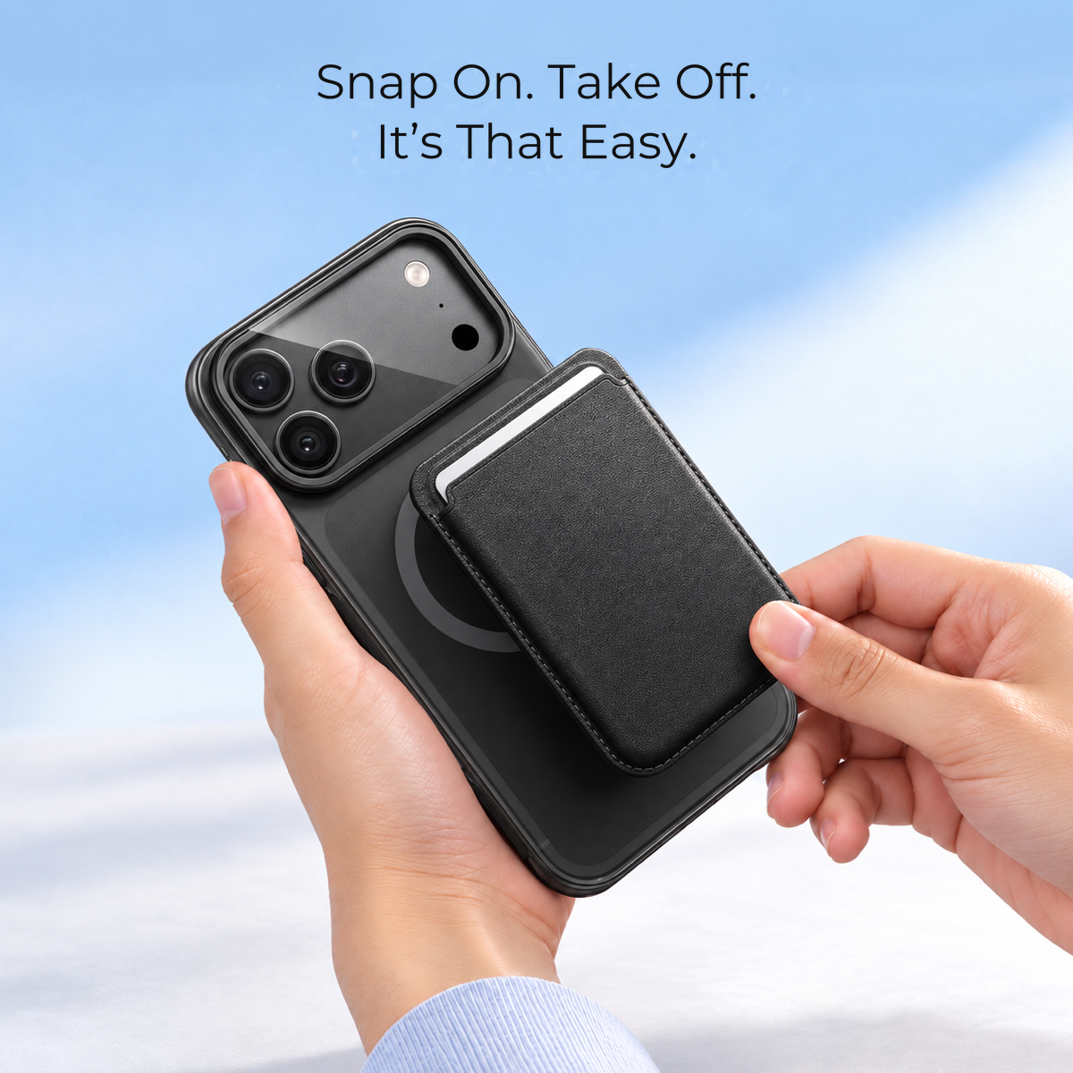 2-in-1 Magnetic Phone Wallet Stand