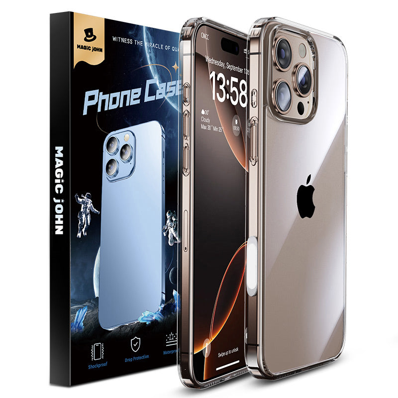 MAGICJOHN  For iPhone 16 Series Exclusive Dynamic Clear Phone Case