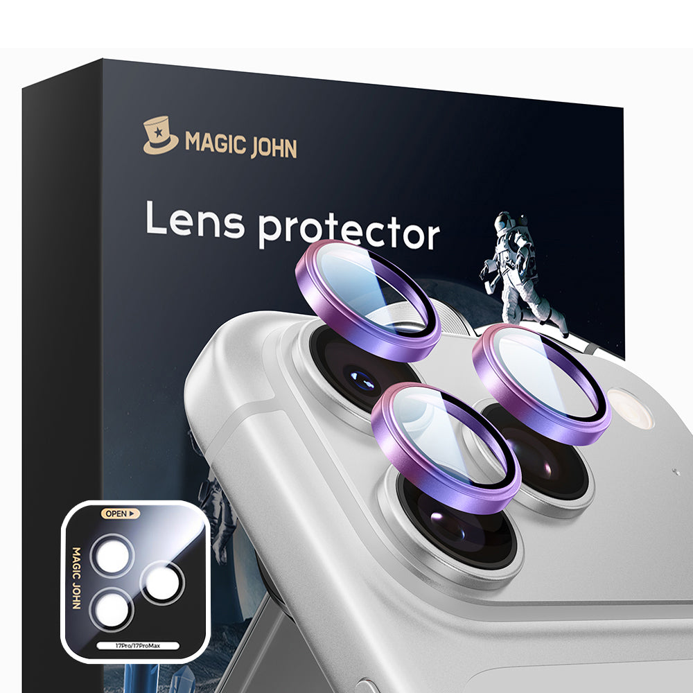 MAGIC JOHN Camera Lens Protector For iPhone 11/12/13/14/15/16/17 Series