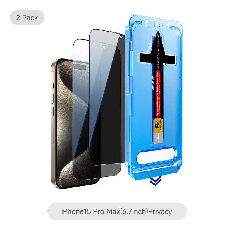 Protecteur d'écran pour iPhone 15 (2e génération)