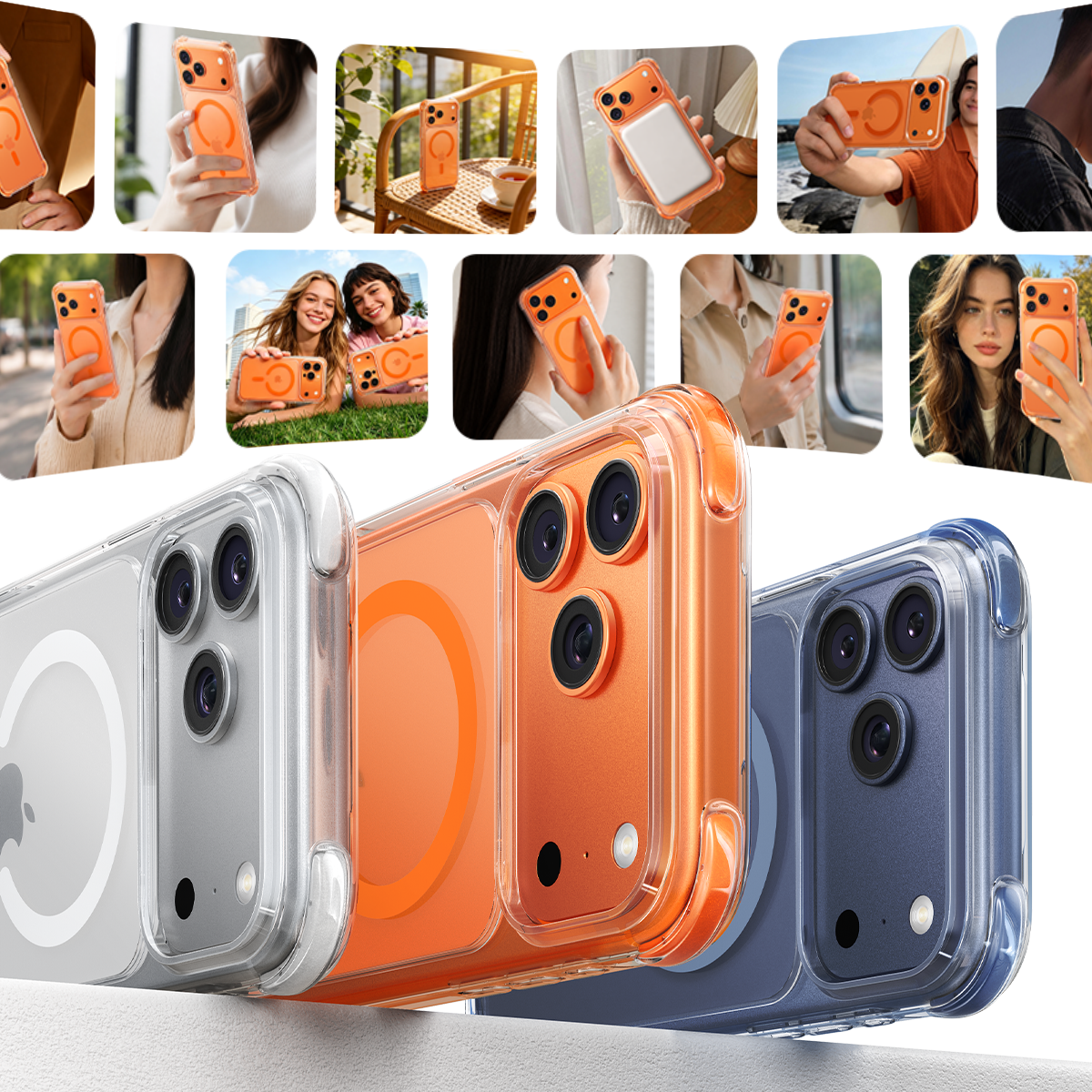 iPhone 17 Pro/Pro Max Magnetic Protective Case