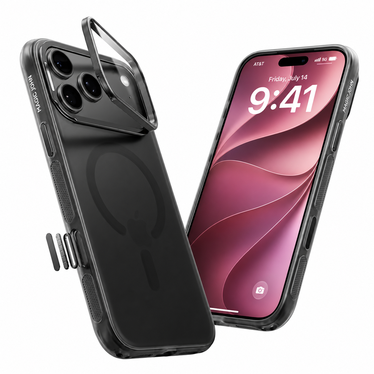 Custodia protettiva magnetica per iPhone 17 Pro/Pro Max