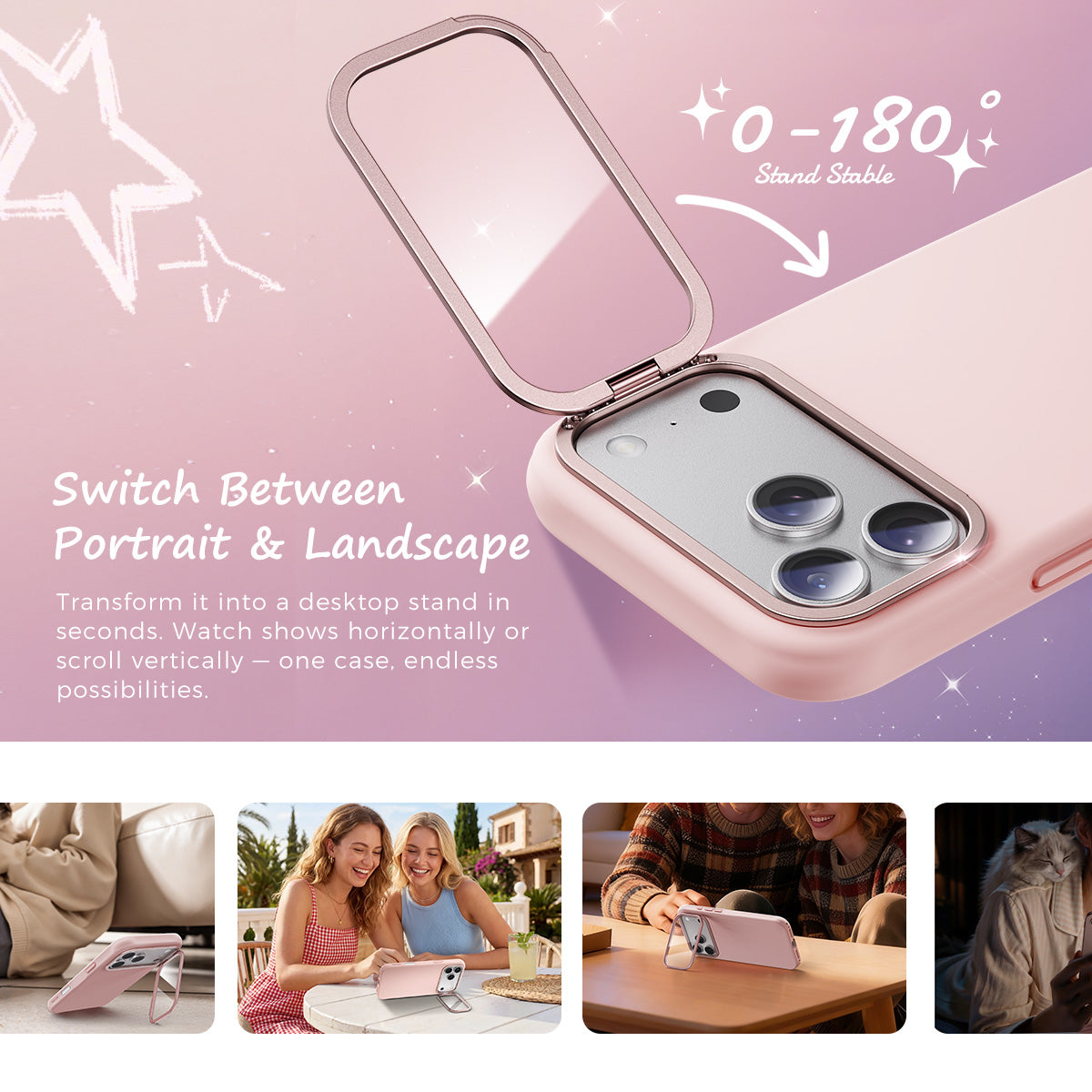 Coque magnétique de protection iPhone 17 Pro/Pro Max