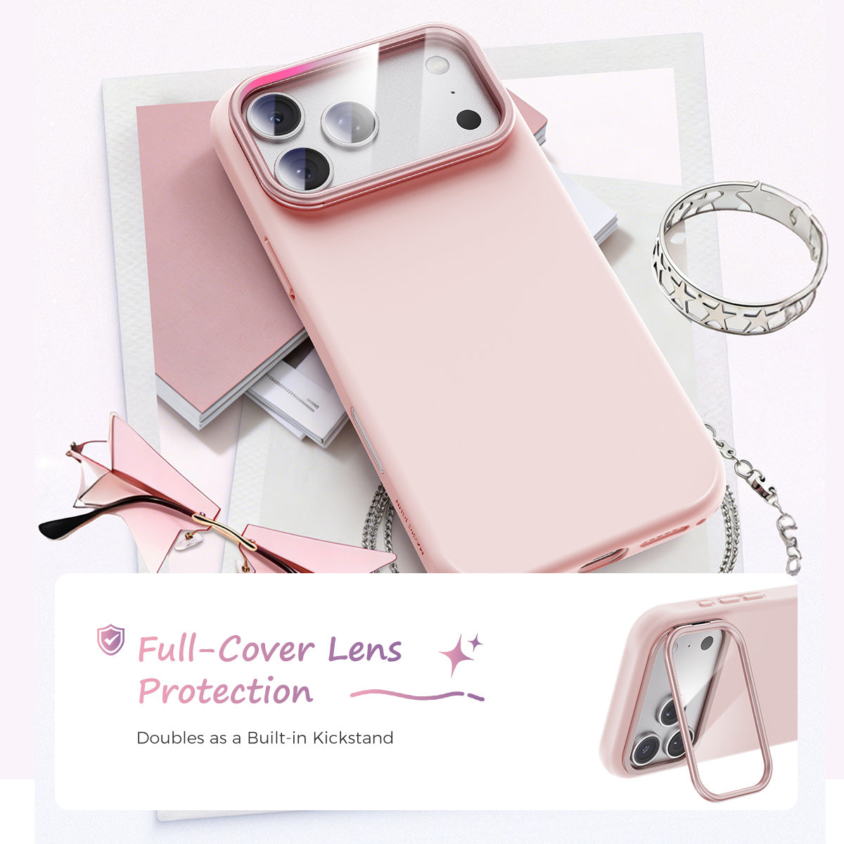 Coque magnétique de protection iPhone 17 Pro/Pro Max