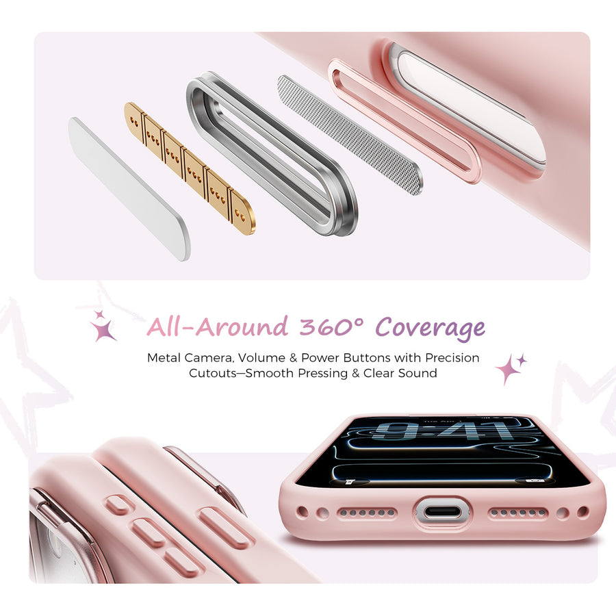 Custodia protettiva magnetica per iPhone 17 Pro/Pro Max