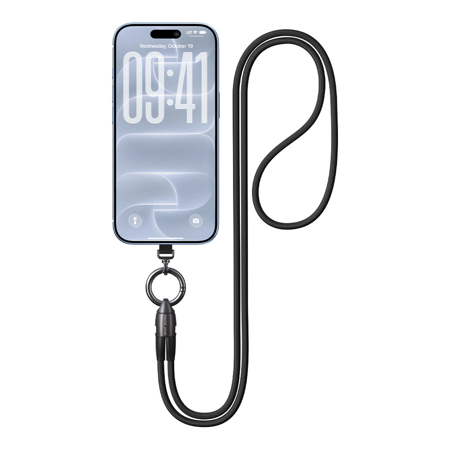 240W 2-in-1 USB-C Fast Charging Lanyard Cable