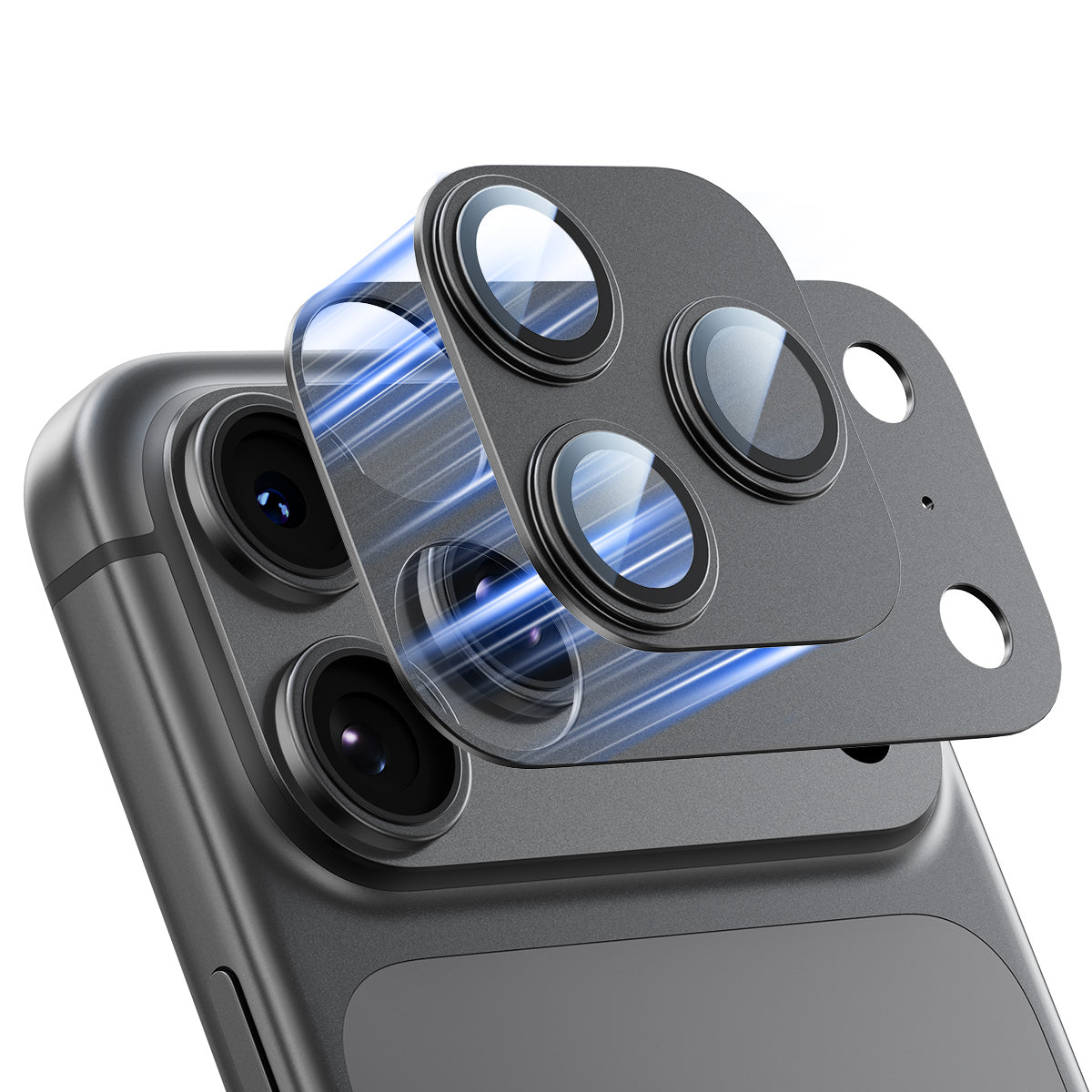 Protector magnético de lente para iPhone 17 Pro Max/Pro