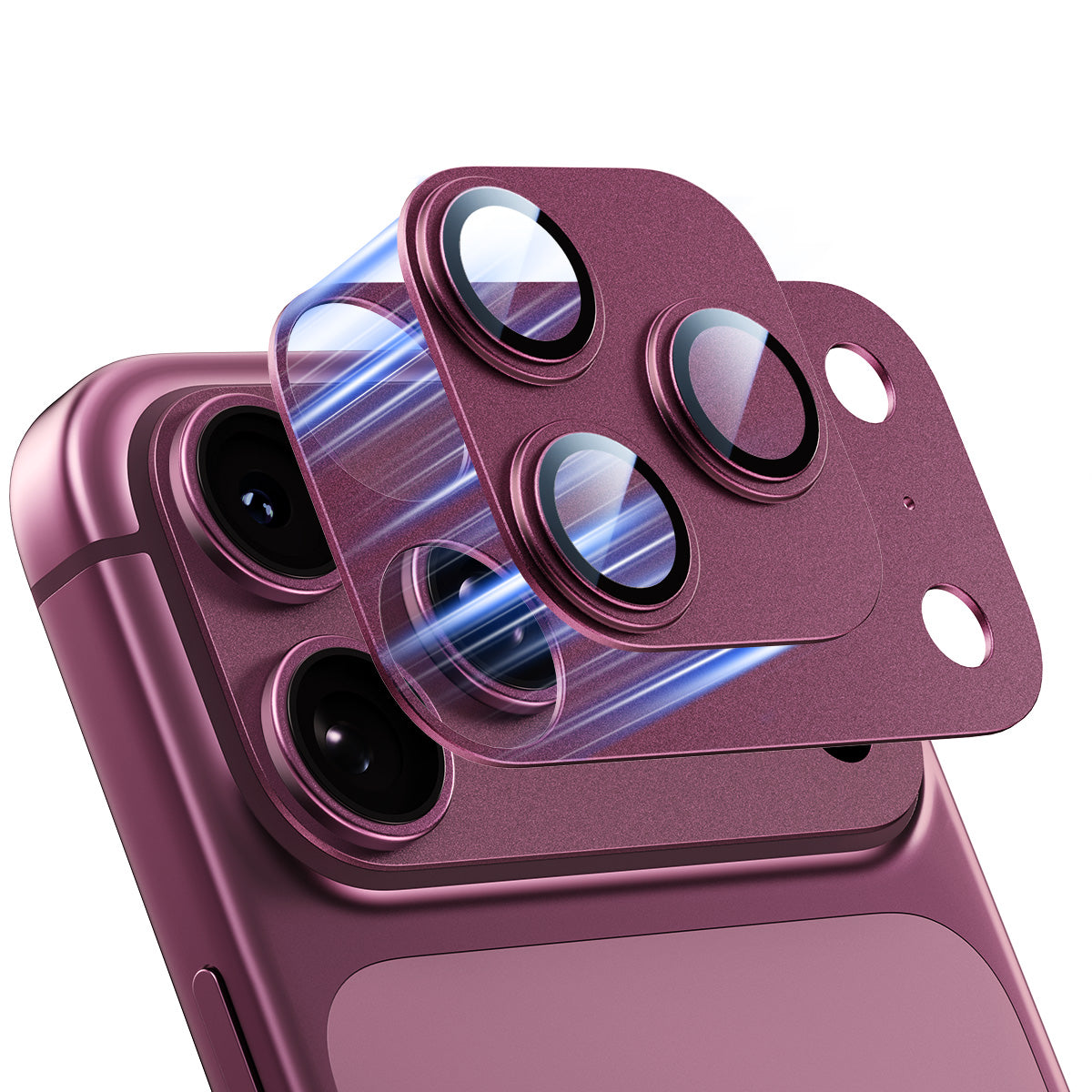 Protector magnético de lente para iPhone 17 Pro Max/Pro