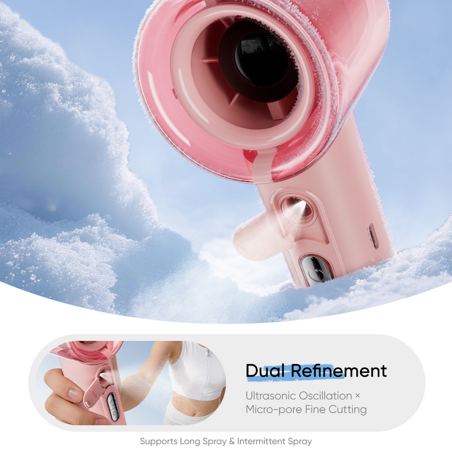 Nano Spray Handheld Fan Dual Cooling
